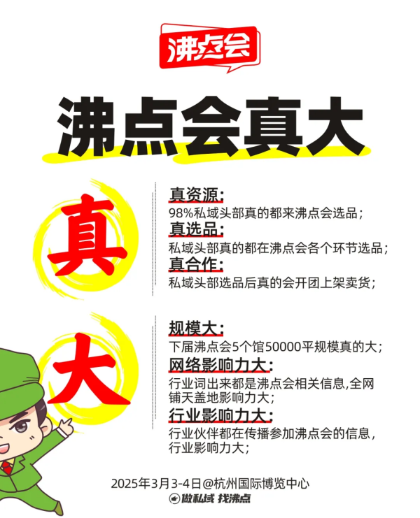 线上选品很方便，为什么头部私域团长都选沸点会私域展会线下选品？