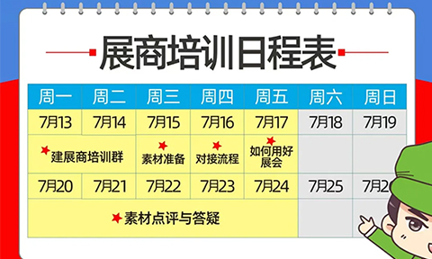 7月13日，8月8广州私域展会展商培训群，正式建群！